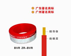 珠江電纜家裝軟電線 BVR多股軟電線